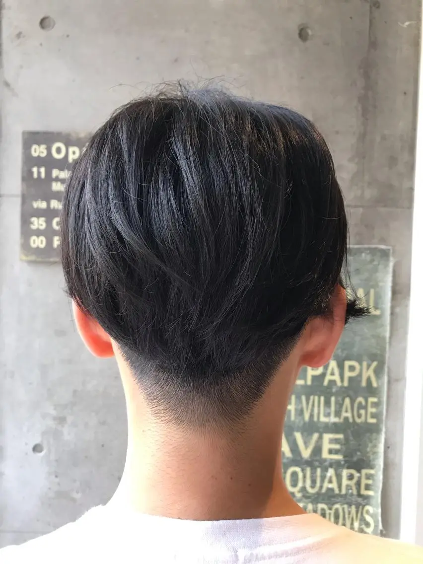 ショート カラー メンズ 刈り上げ カット トリートメント KEN KENのヘアスタイル