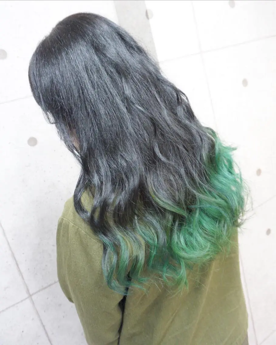 ロング カット 縮毛矯正 トリートメント hair teria ryu 大塚のヘアスタイル