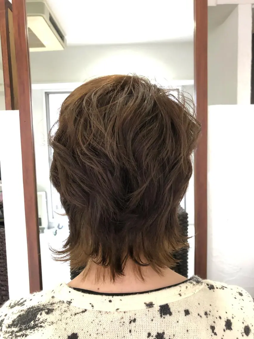 ショート カラー ヘアアレンジ HempBeauty 浅野アサミのヘアスタイル