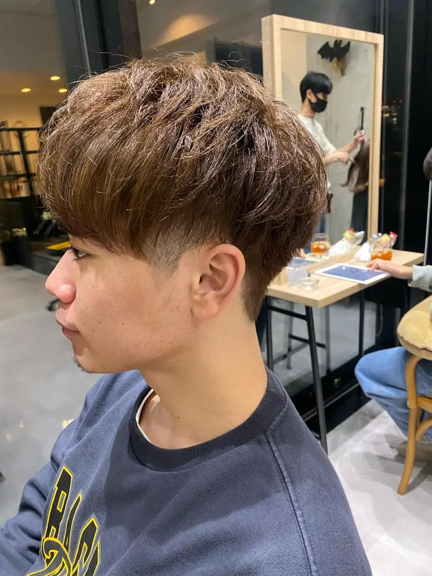 カラー メンズ ヘアカラー トリートメント 似合う髪型見つけます AYAKAのヘアスタイル
