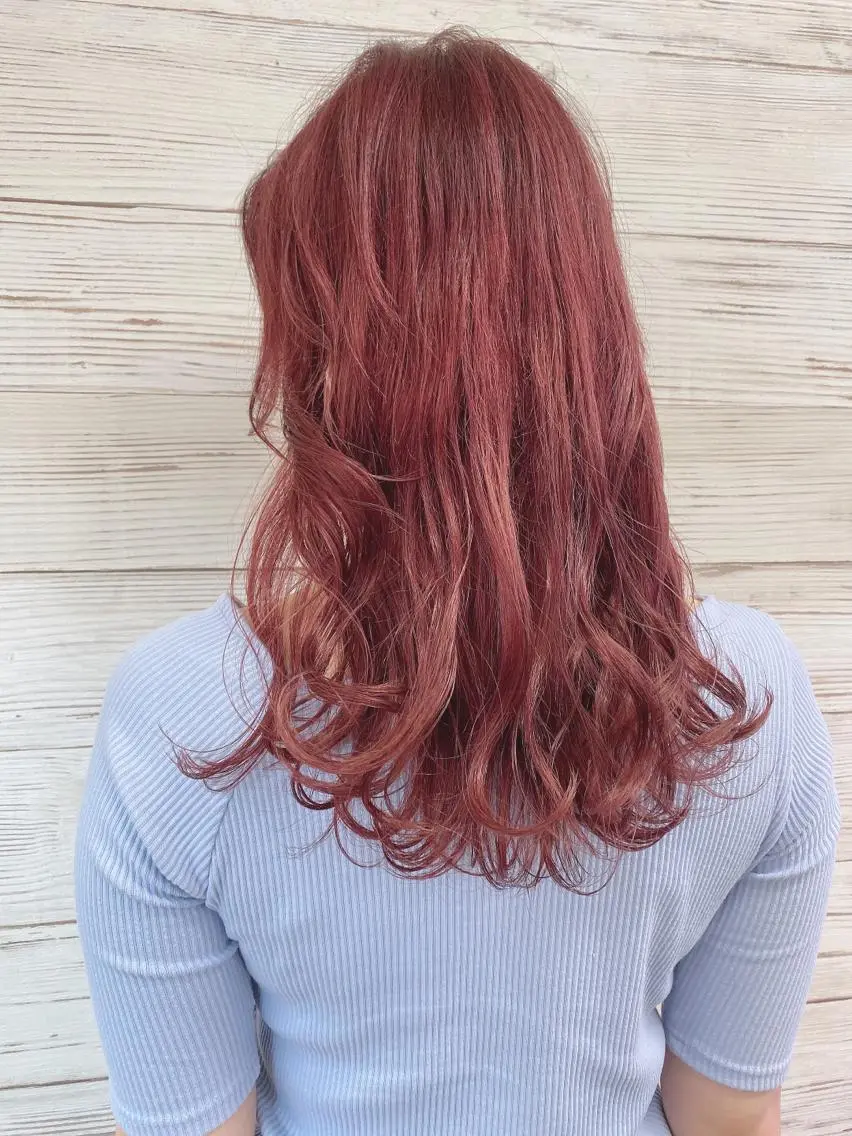 ロング カラー ヘアアレンジ ショートボブ 編み込みエクステ シールエクステ バレイヤージュ 透明感カラー FAAM Tsuneのヘアスタイル