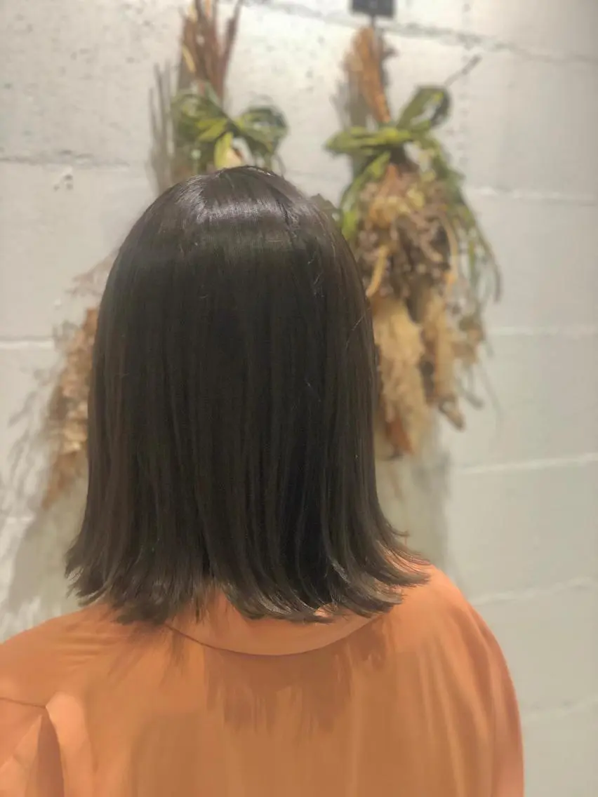 ミディアム Barrel京橋店 Nagao/髪質改善のヘアスタイル
