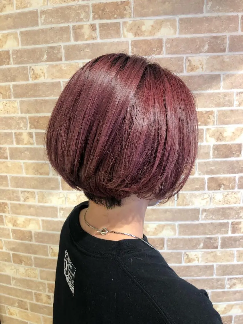 ショート カラー 中野 竜介のヘアスタイル