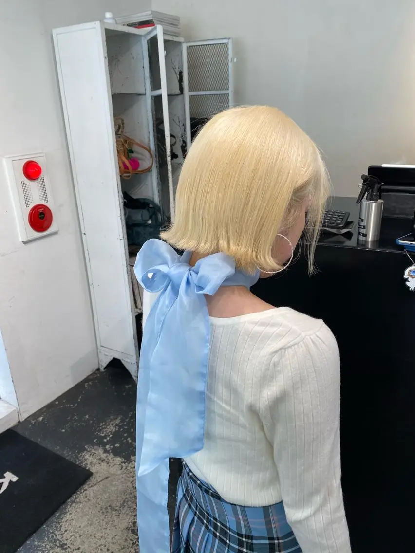 カラー ヘアカラー トリートメント サイレント美容師 アイリィのヘアスタイル
