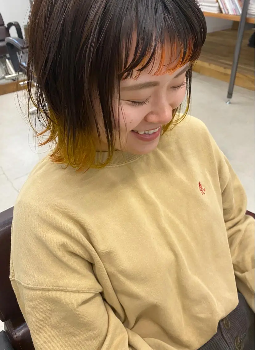 ミディアム みつはし さおりのヘアスタイル
