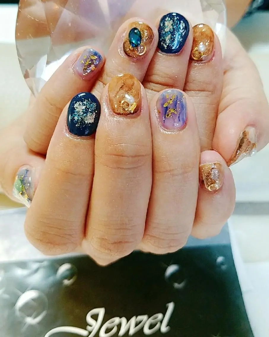 ネイル ニュアンスネイル その他(ネイル) ＪＥＷＥＬ ＮＡＩＬのネイルデザイン
