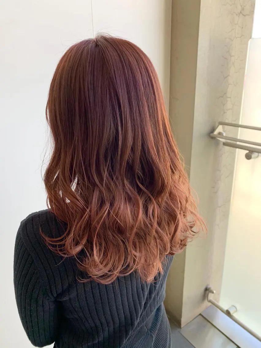 ミディアム カラー グラデーションカラー 中塚 義人のヘアスタイル
