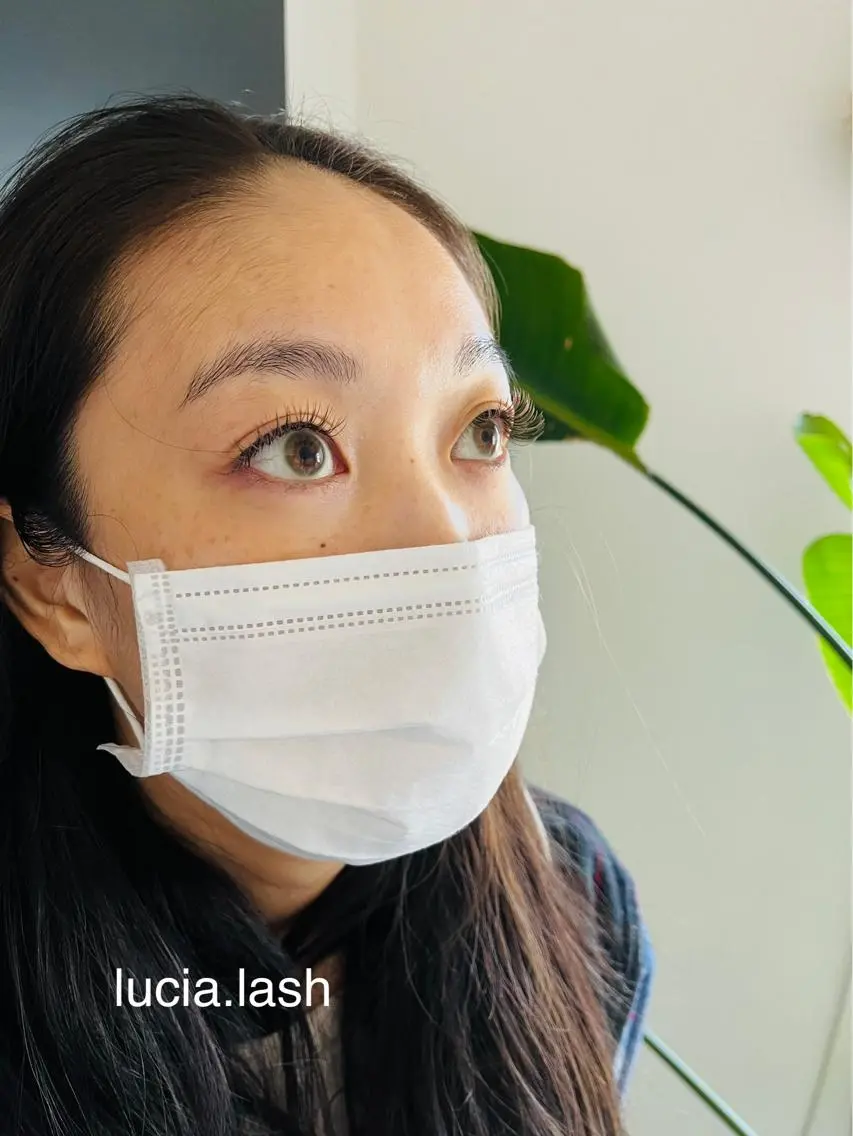 マツエク・マツパ カラーマツエク フラットラッシュ マツエク Lucia 小川のマツエク・マツパデザイン