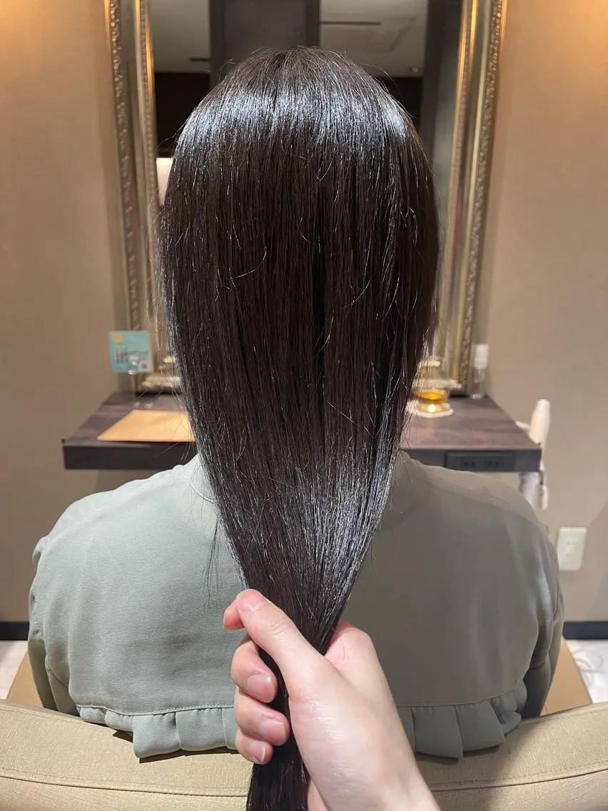 セミロング トリートメント 🫧美髪縮毛矯正 🫧SEKIのヘアスタイル