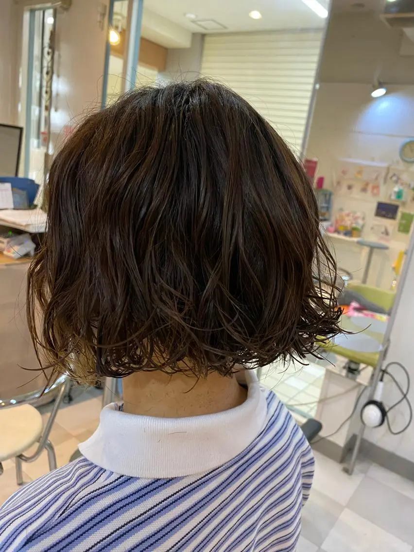 パーマ 黒川 奨のヘアスタイル