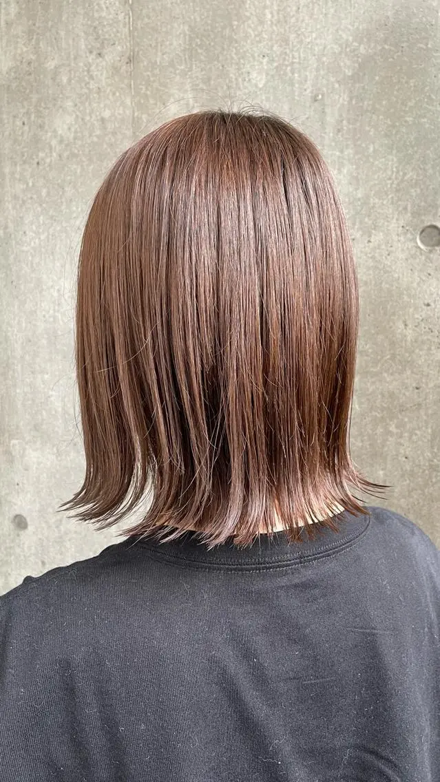 ミディアム もりたみかこ 美容師お休み中のヘアスタイル