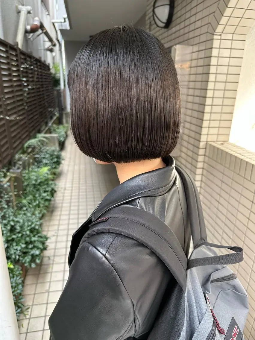 ショート カット 髪質改善 縮毛矯正/ レイヤー/銀座/本木のヘアスタイル
