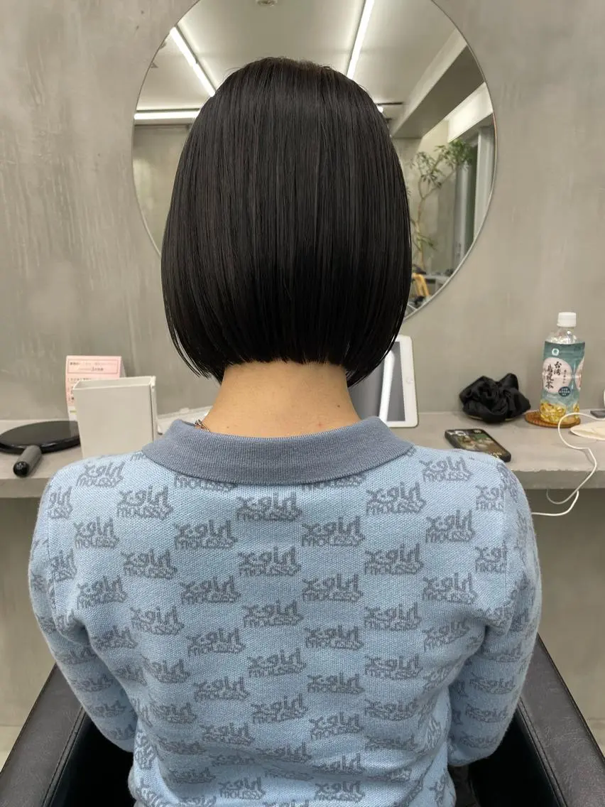 ショート カット トリートメント 👑ボブはお任せ ミヤノ👑のヘアスタイル