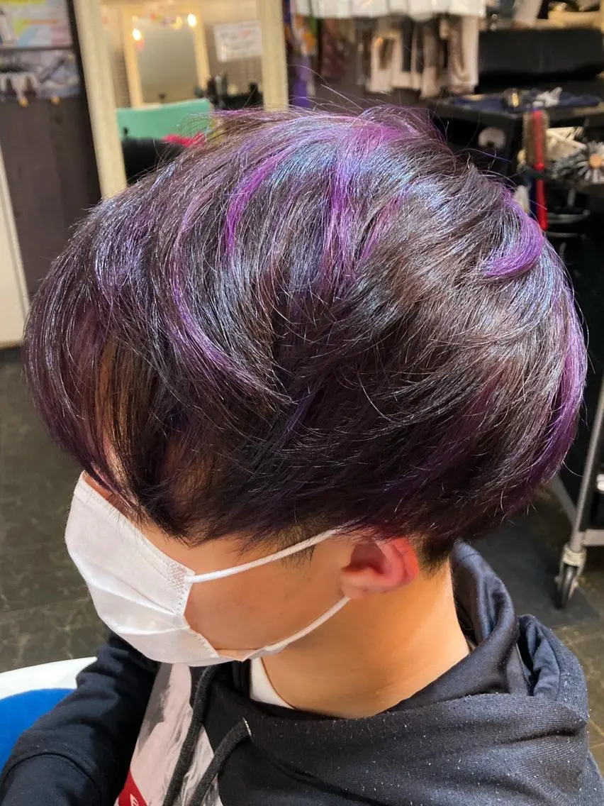 ショート カラー メンズ カット Kimura Shinyaのヘアスタイル