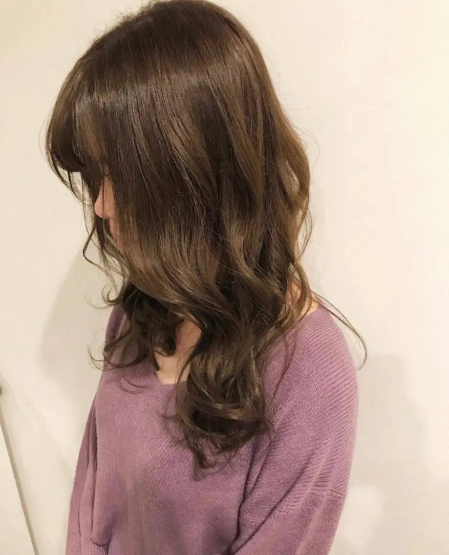 セミロング カラー mayo 🐄🌈のヘアスタイル
