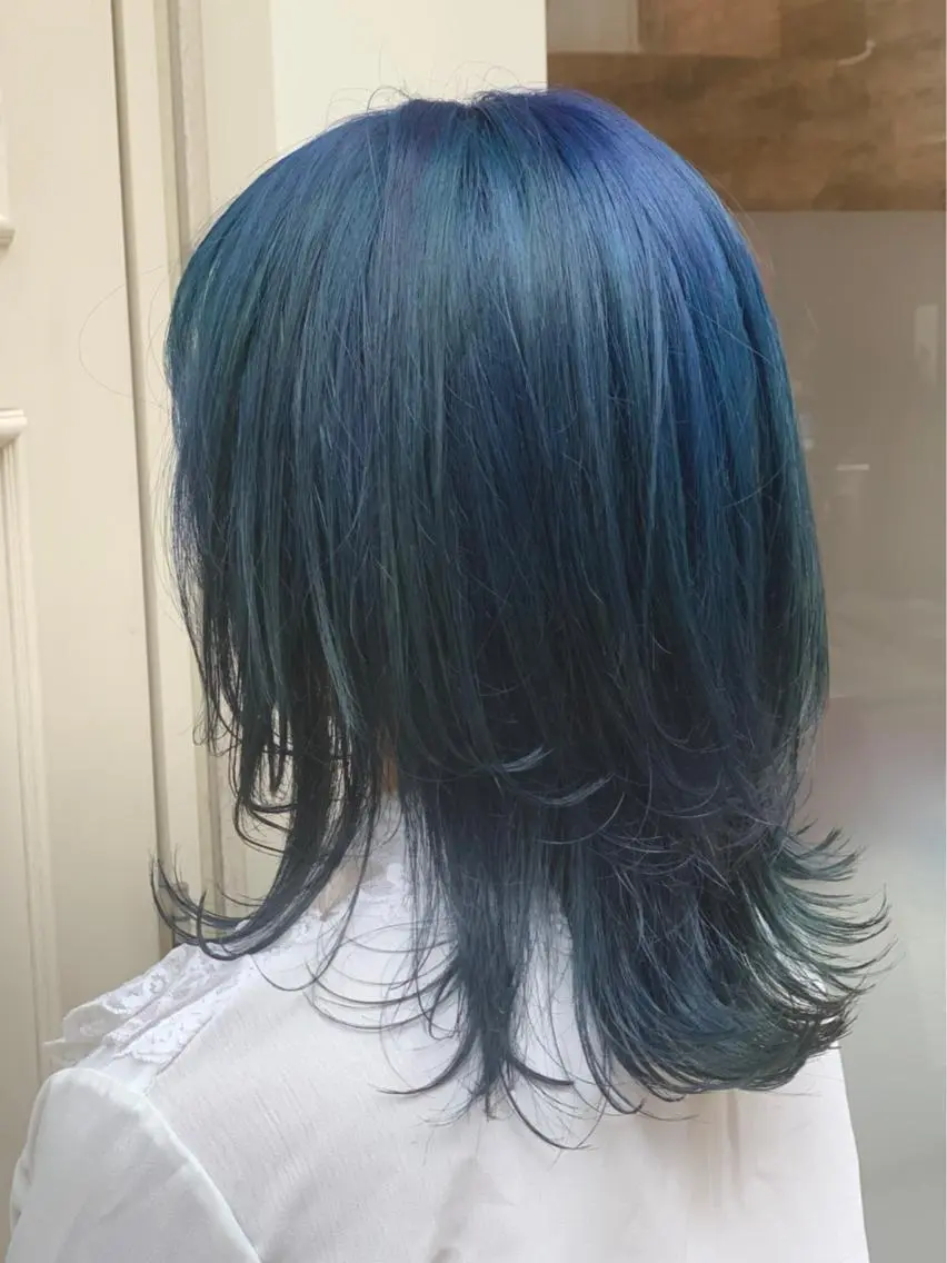 ミディアム カラー 🫟Blanco🫟 Color&Careのヘアスタイル