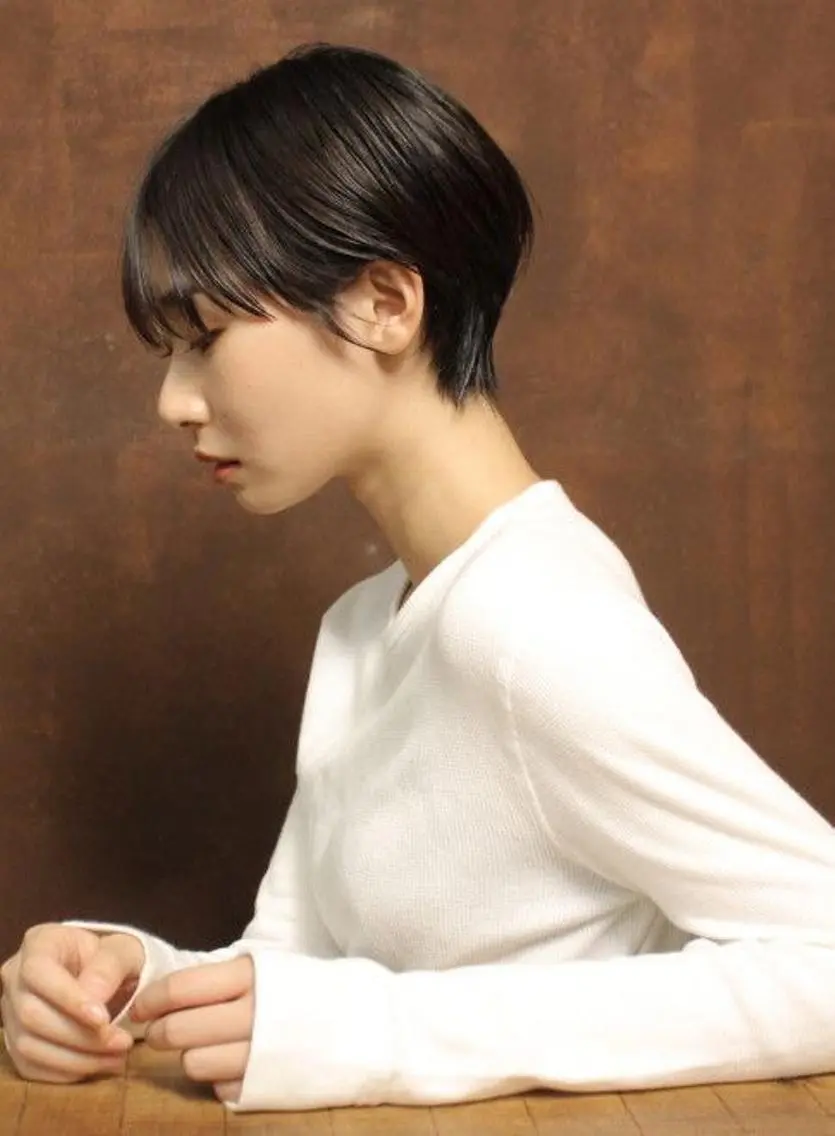 ショート カラー 吉田一輝 外国人パーマのヘアスタイル