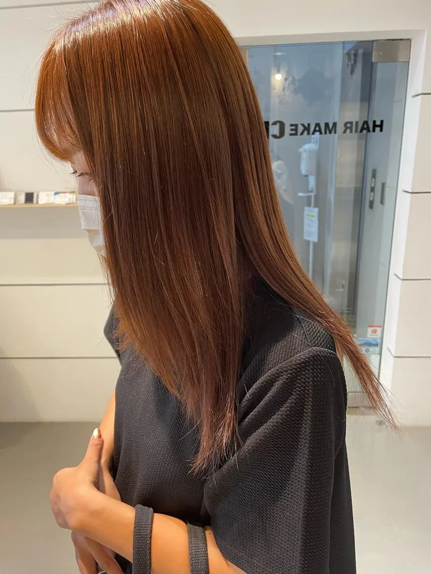 ミディアム トリートメント chic  有山 美瑠のヘアスタイル