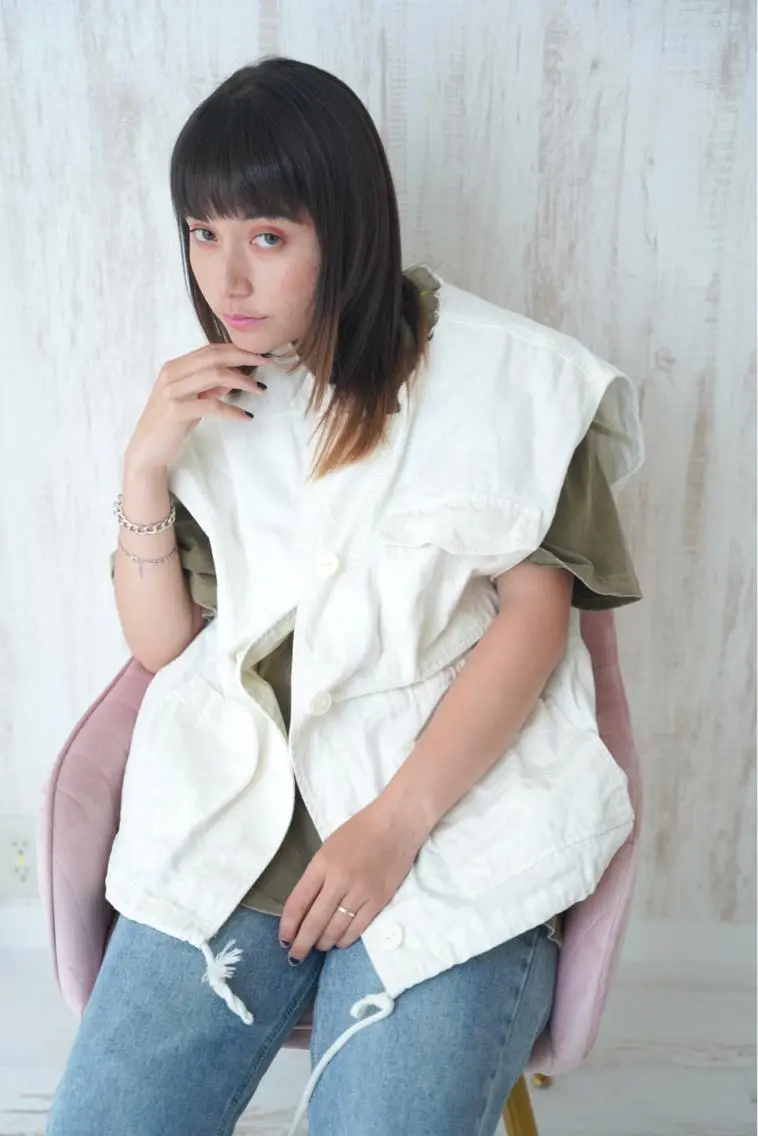 セミロング レイヤーカット ショートが得意✂️ 藤城建太のヘアスタイル