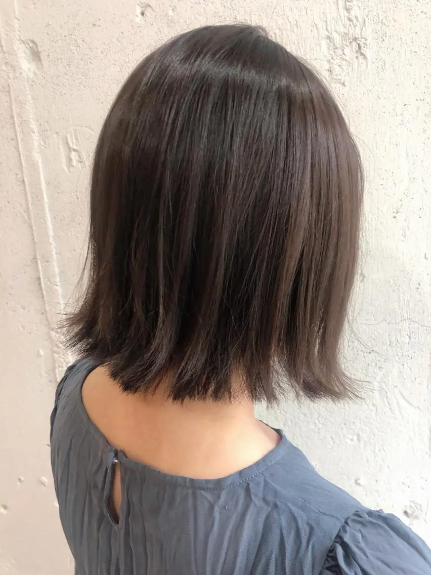 ミディアム カラー カット ヘアカラー ふくだ りさ【ciAo!】のヘアスタイル