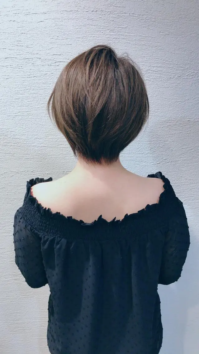 ショート カラー ヘアアレンジ カット ヘアカラー トリートメント ショートの神✨AFL OAT 井上康平のヘアスタイル