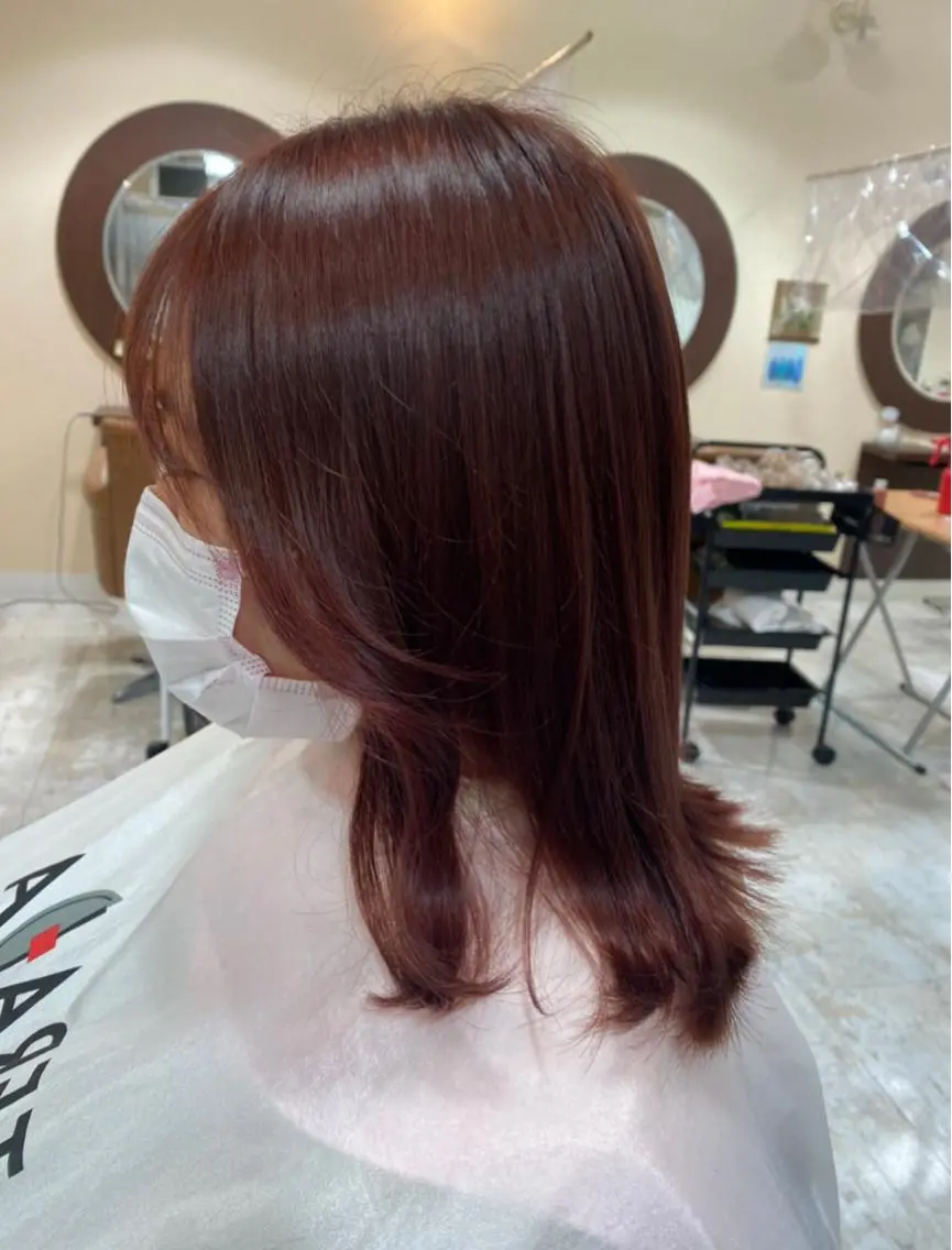 カラー 椙森 来夢のヘアスタイル
