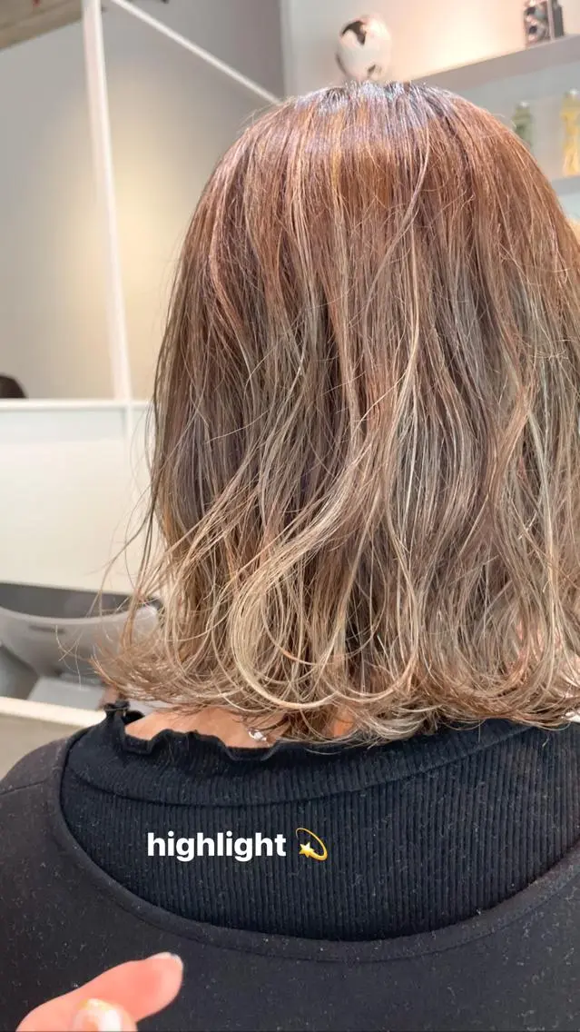 カラー 伊藤 壮尭のヘアスタイル