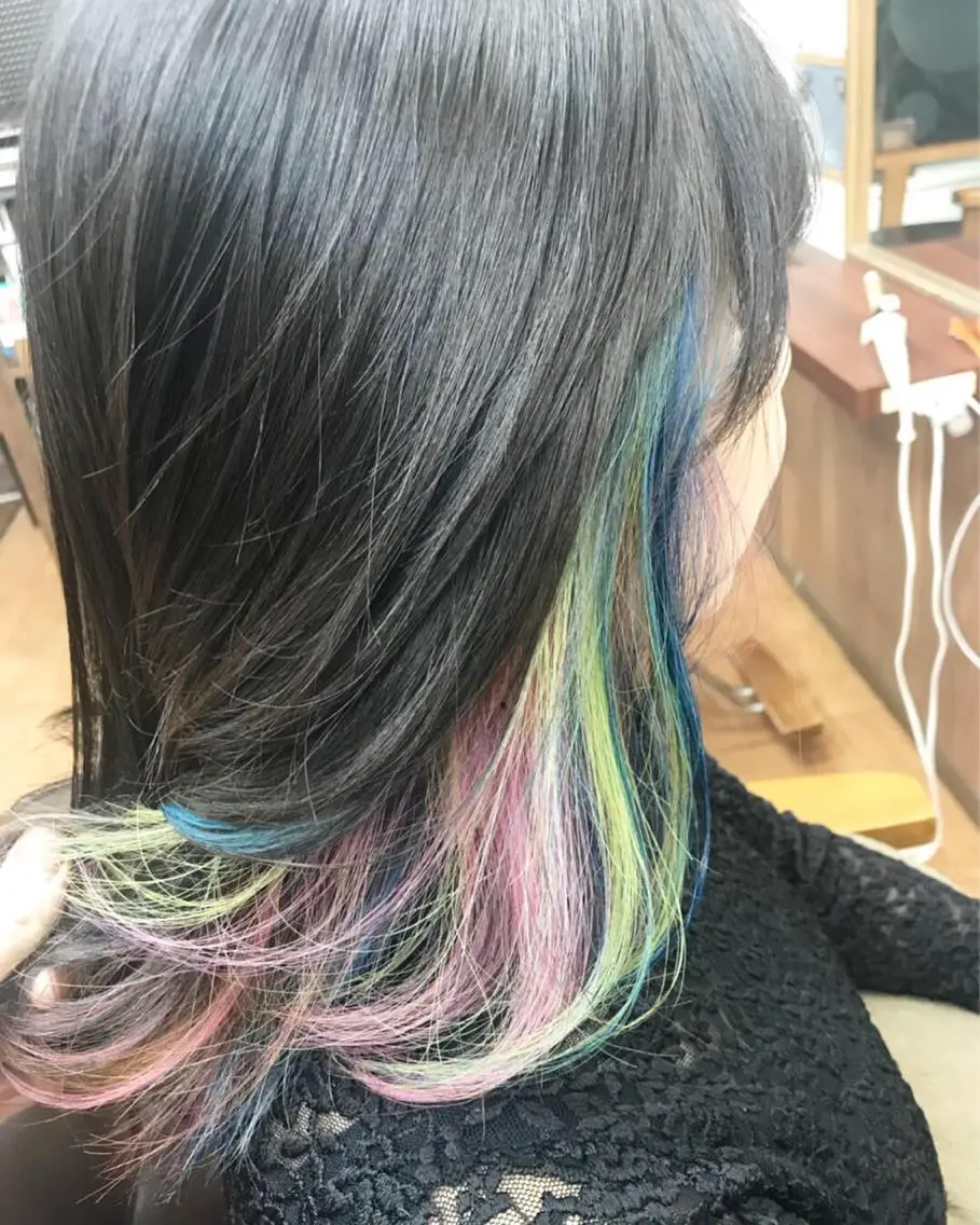 ミディアム 澤田 拓己のヘアスタイル