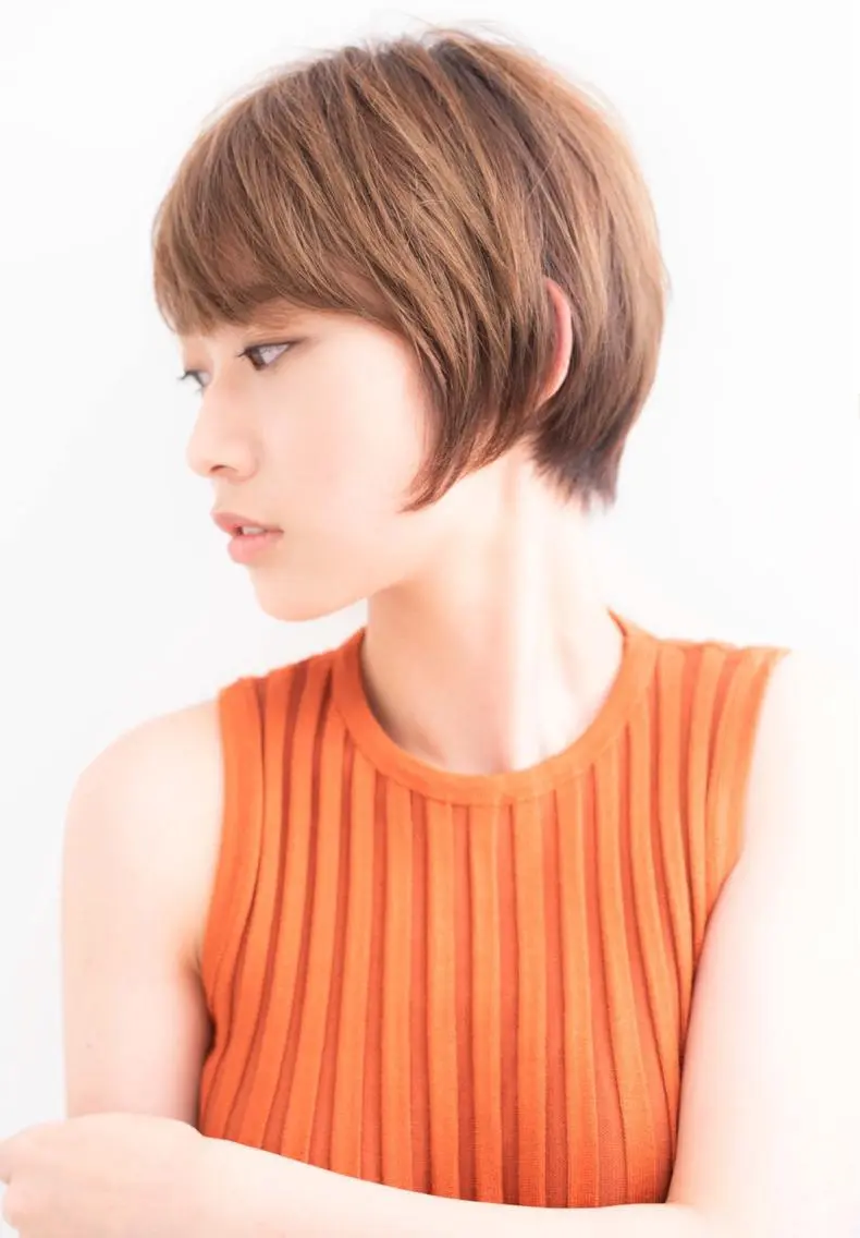 ショート ショートヘア 中西 優典のヘアスタイル