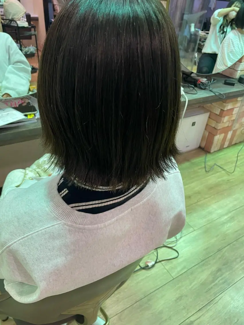 ショート hair make echo滿木あい花のヘアスタイル