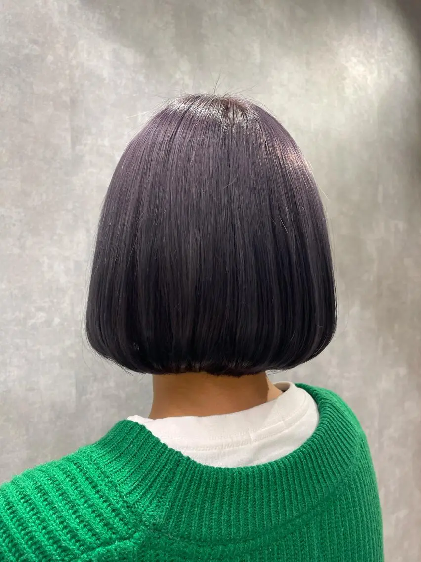ショート カラー アッシュ ラベンダーカラー ラベンダーアッシュ 🌼 じゅりなのヘアスタイル
