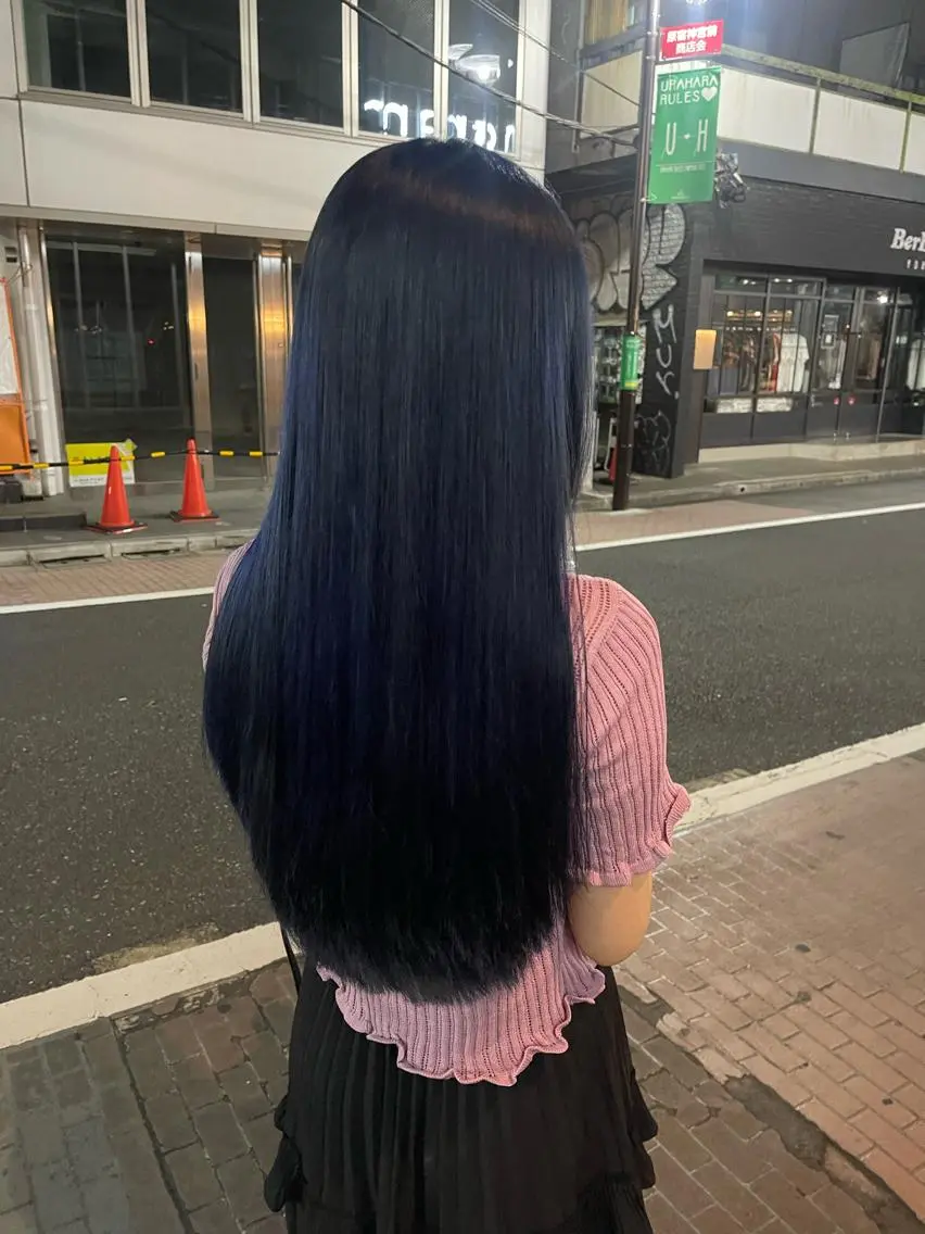 ロング カラー カット ヘアカラー トリートメント ヘアセット モテ髪提案します💕 髪質改善宗一郎のヘアスタイル