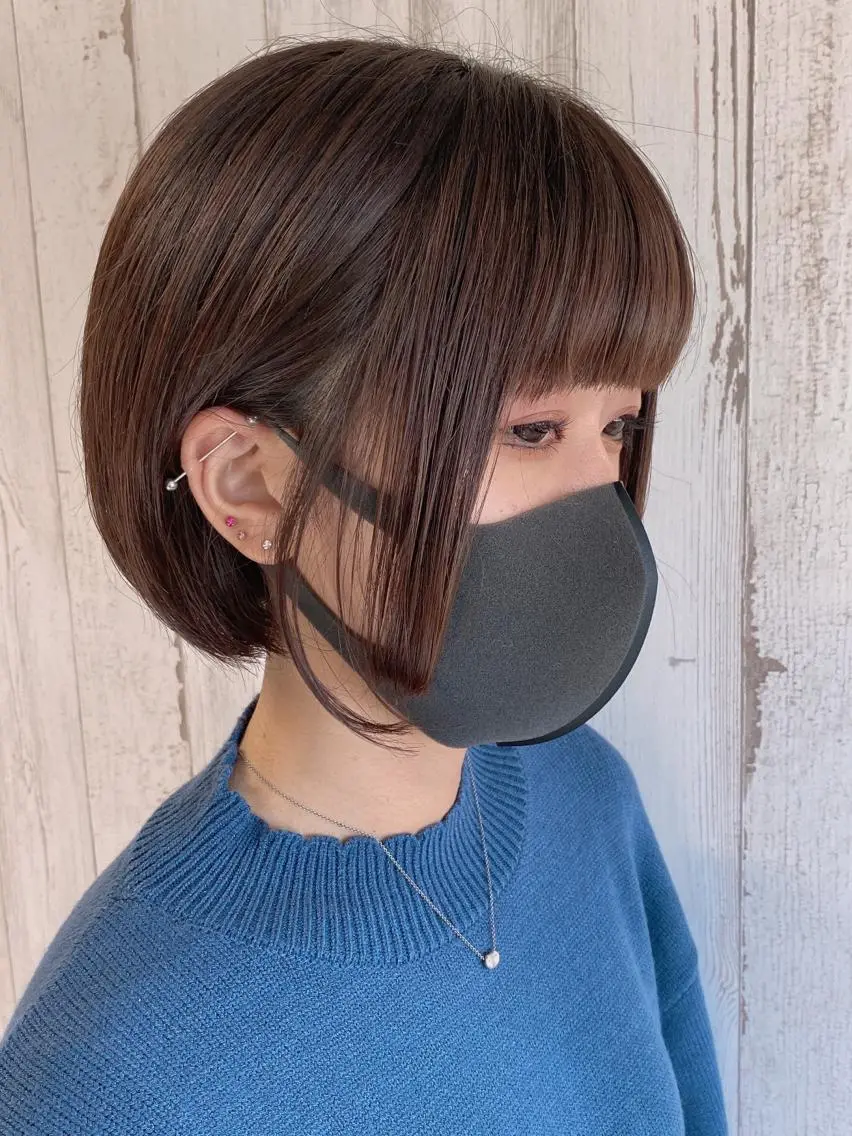 ショート パーマ 髪質改善 ストレートパーマ 縮毛矯正 トリートメント 田町駅徒歩5分 🌼fumiのヘアスタイル