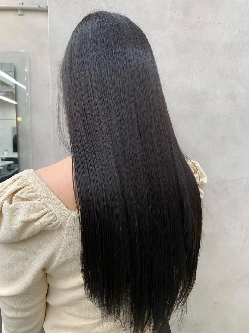 ミディアム 🩶透髪×モテ髪🩶 FRUITS🏹🩶のヘアスタイル