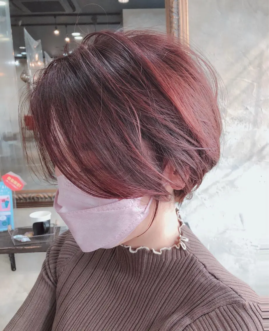 ショート 髪質改善✨ストレート オグ✂️/ショートのヘアスタイル