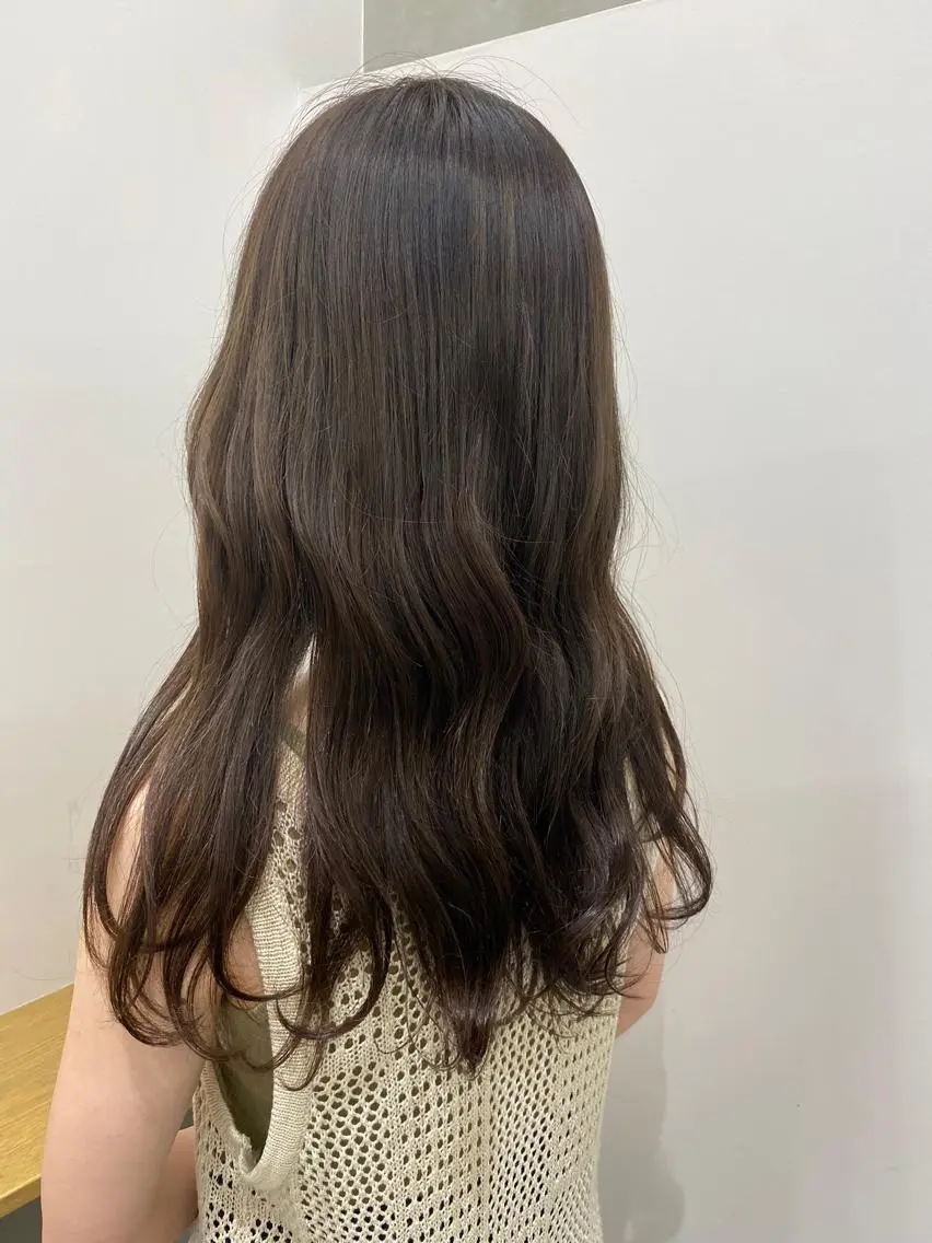 ロング カラー 韓国好き🇰🇷 美容師MIKUのヘアスタイル