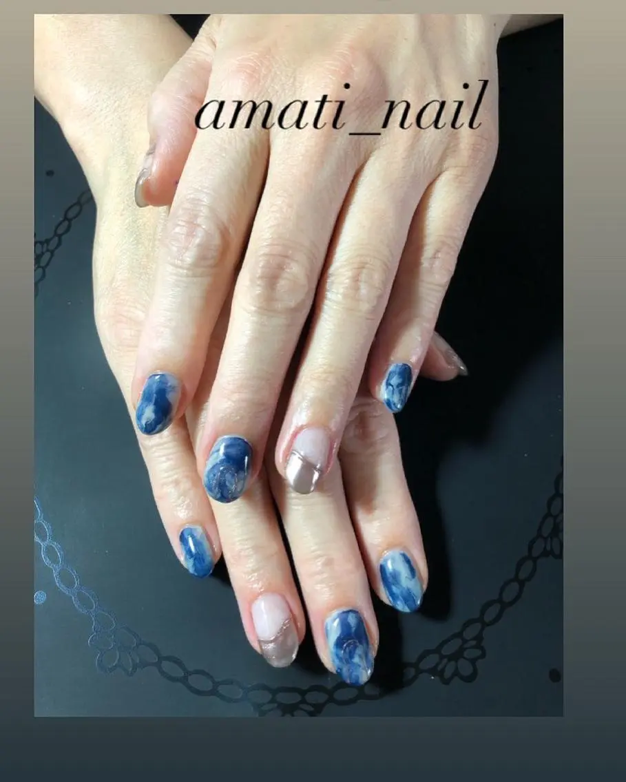 ネイル ニュアンスネイル amati_nail TAKAKOのネイルデザイン