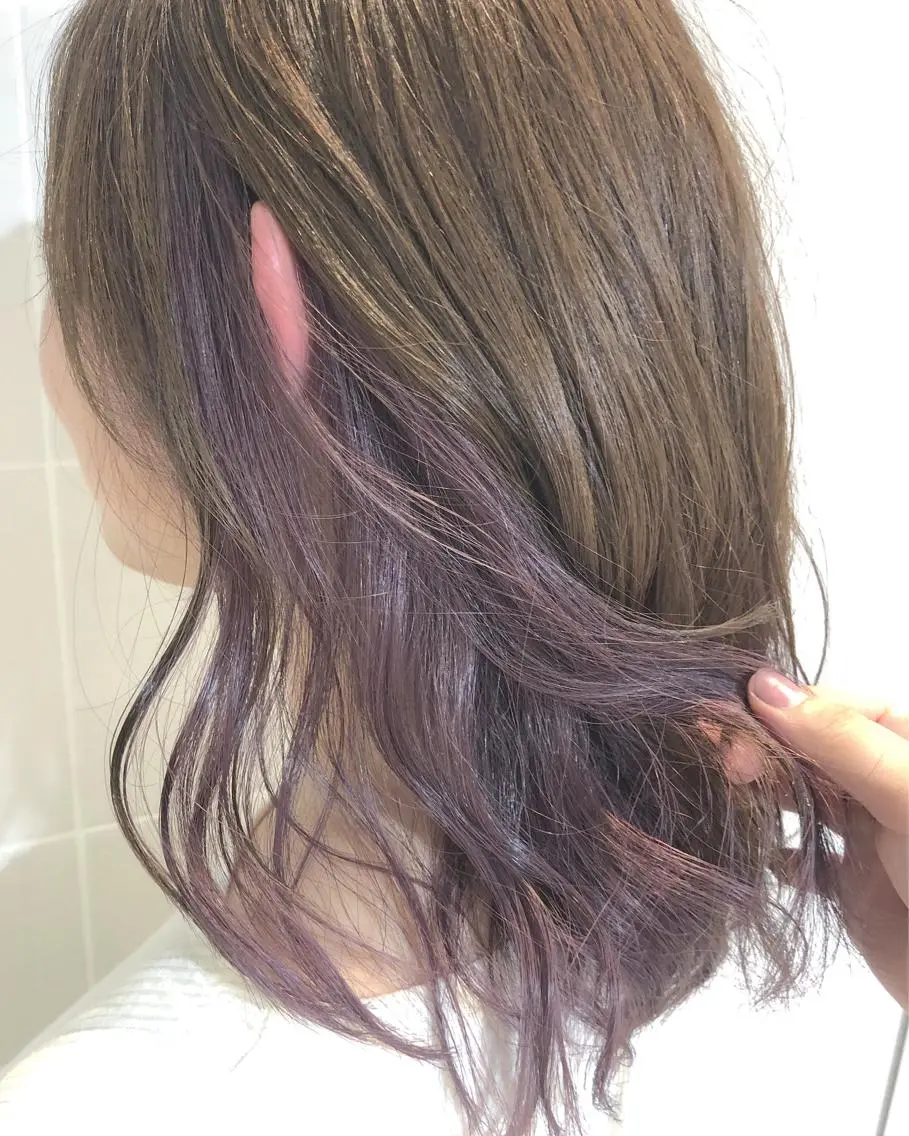 カラー ヘアカラー まつげ兼任しもさこ 🌟レイヤー得意のヘアスタイル