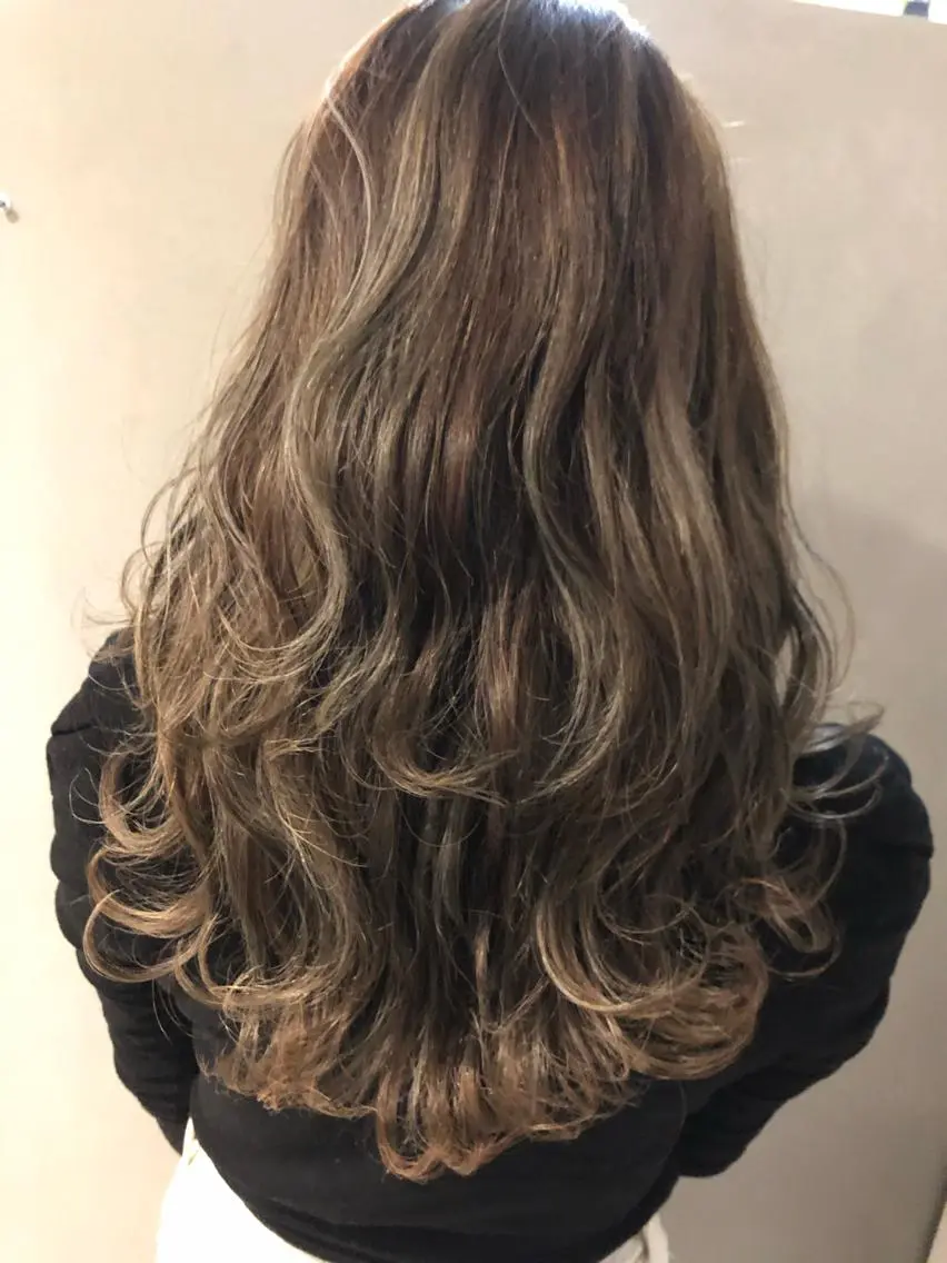 セミロング カラー ヘアカラー 🧡ショートの達人 🧡SHOのヘアスタイル