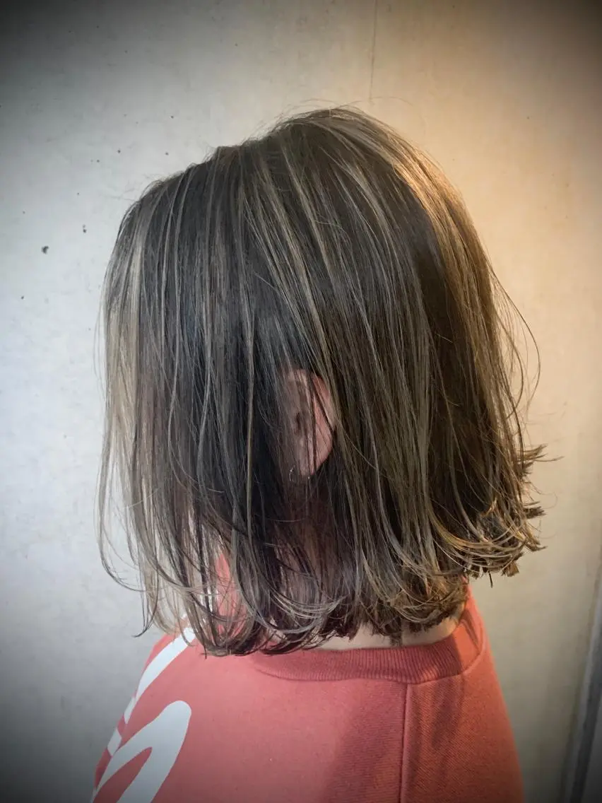 ミディアム 市村 正義のヘアスタイル