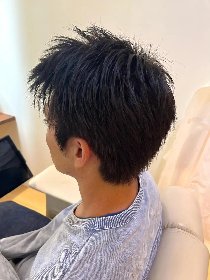 カラー メンズ メンズショート 後藤 瑞季のヘアスタイル