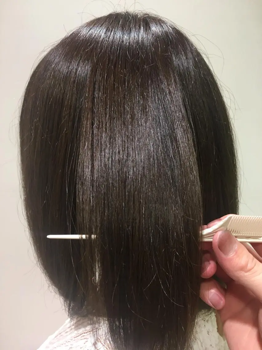 ミディアム カラー ベージュカラー ⭐️モデル大募集⭐️ 森下ゆうき⭐️のヘアスタイル