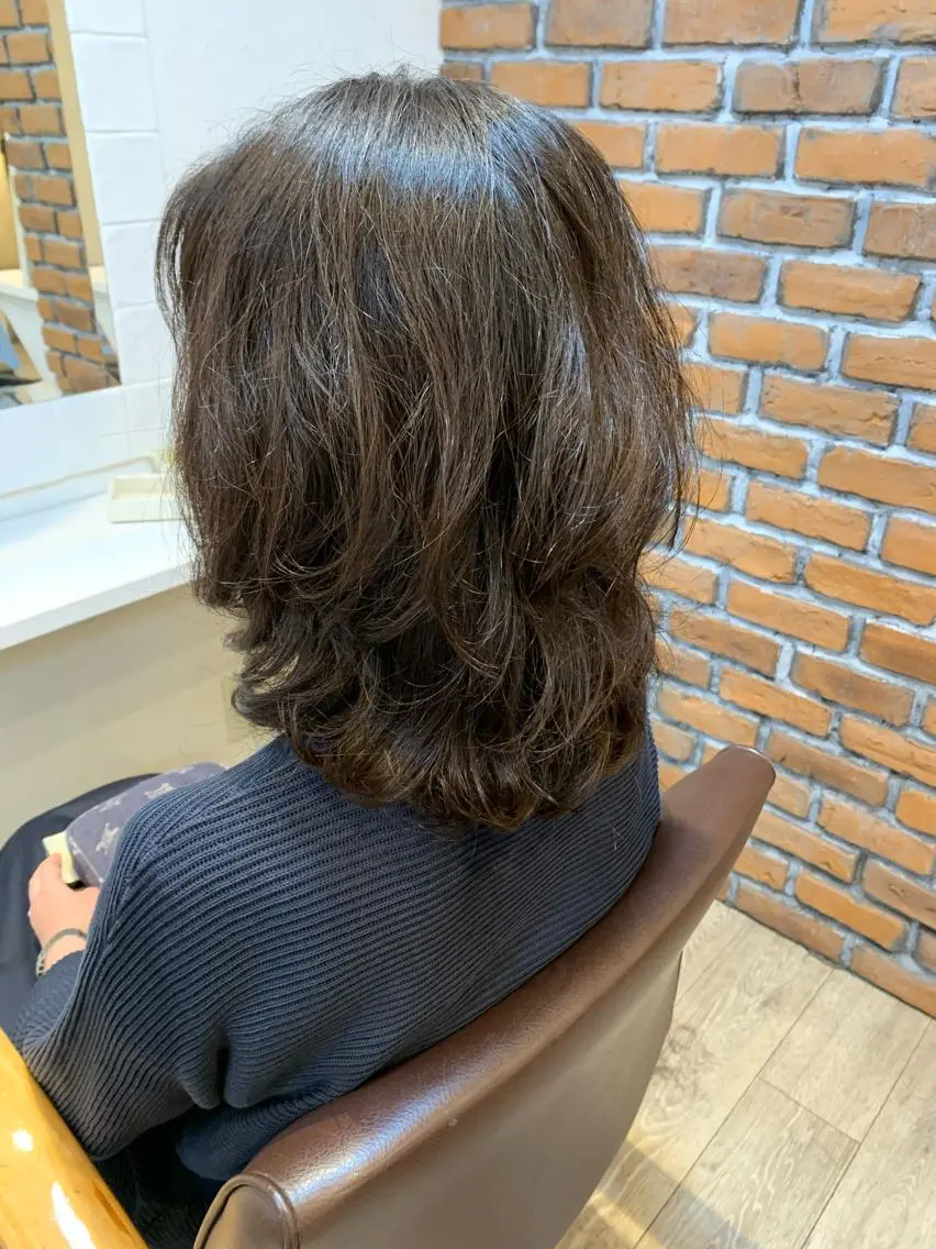 パーマ 勝本 優佳のヘアスタイル