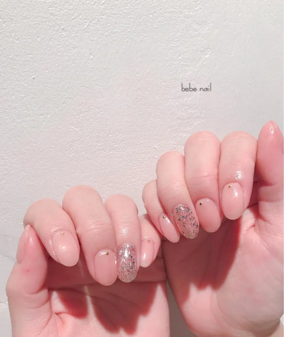ネイル ジェルネイル パラジェル シンプルネイル Ann nailのネイルデザイン