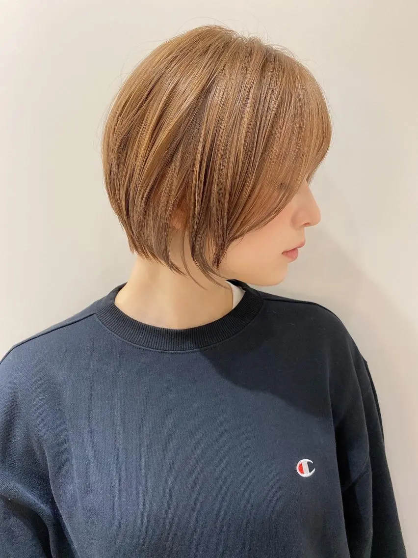 ショート カラー カット ヘアカラー トリートメント 🧡ショートの達人 🧡SHOのヘアスタイル