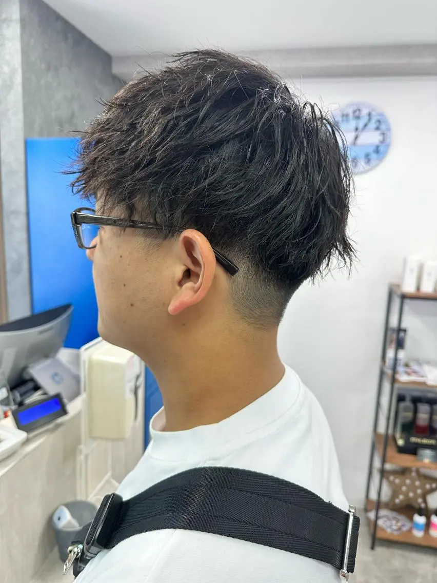 メンズ カット Noyヨシモト ヒロトのヘアスタイル