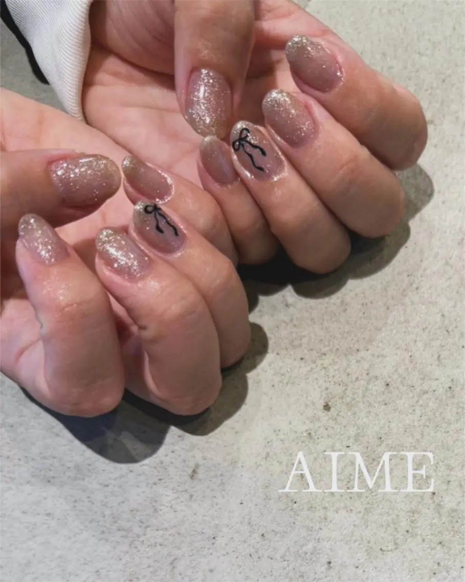 ネイル アートネイル ハンドネイル AIME （momo）のネイルデザイン