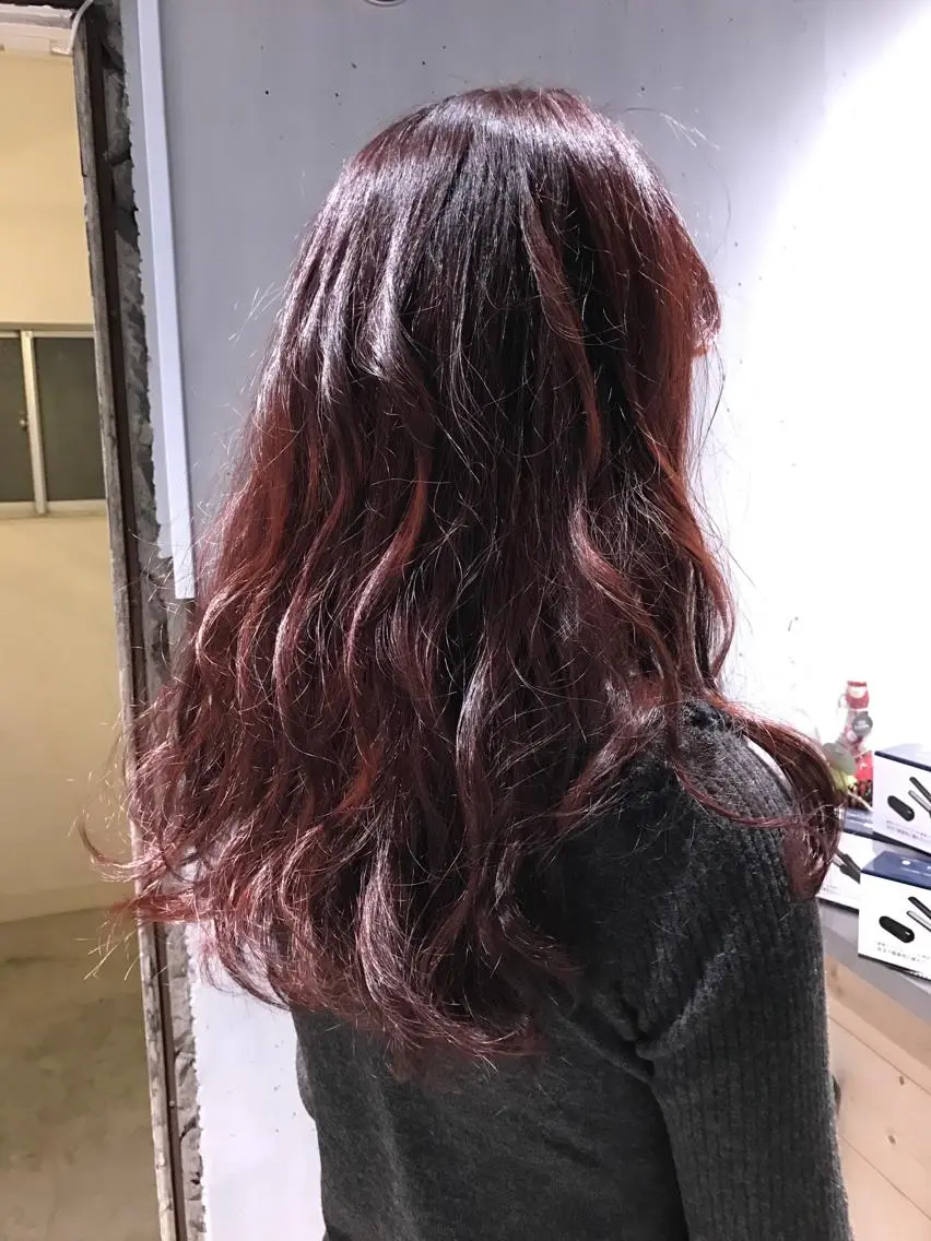 ロング カラー 透明感カラー/ レイヤー　YUKAのヘアスタイル