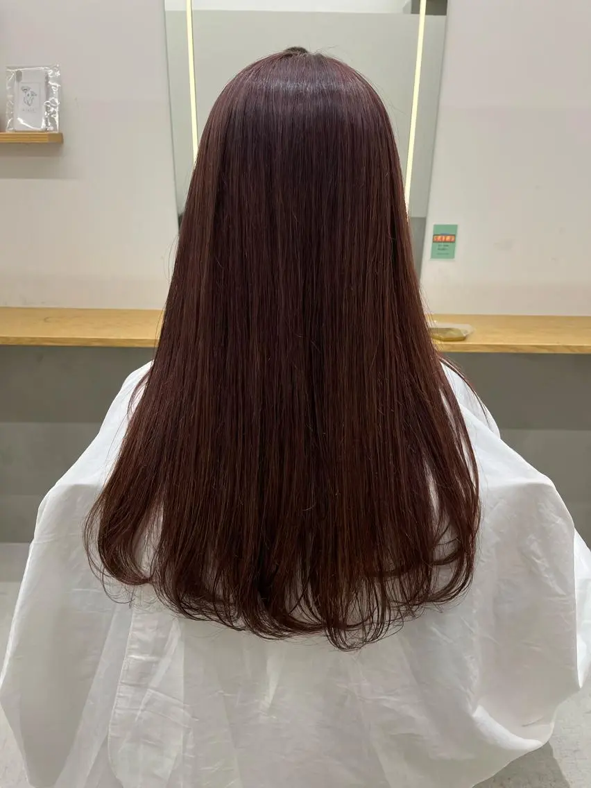 ロング 韓国好き🇰🇷 美容師MIKUのヘアスタイル