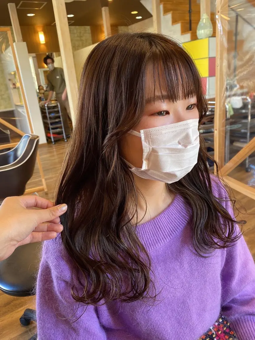 ロング ヘアアレンジ 顔周りカット 🌻井上 マリー🌻のヘアスタイル